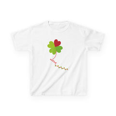 Kids Love Shamrock Tee - Perfect for St. Patrick's Day, Spring Celebrations, Family Gatherings, Casual Wear, Gifts