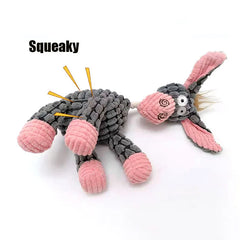 Fun Donkey-Shaped Dog Chew Toy – Soft, Squeaky & Durable for Puppies and Dogs 🐶
