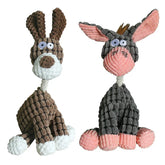 Fun Donkey-Shaped Dog Chew Toy – Soft, Squeaky & Durable for Puppies and Dogs 🐶