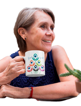 Grow Great ceramic mug, a perfect blend of art and sustainability. Embrace the journey to "Grow Great" with every sip.