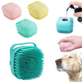 🐾 Silicone Dog Bath and Massage Brush in vibrant colors – Gentle Care for Your Beloved Dog or Cat