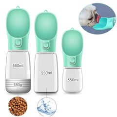 πΎπ§ Portable Dog Water Bottle and Food Container