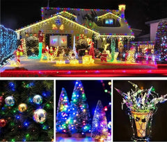 Outdoor Solar String Lights – LED Fairy Garland with 8 Modes for Garden & Party Decor ✨🌿