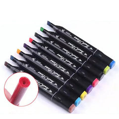 Double-Tip Art Marker Set – Choose from 24 to 80 Vibrant Colors