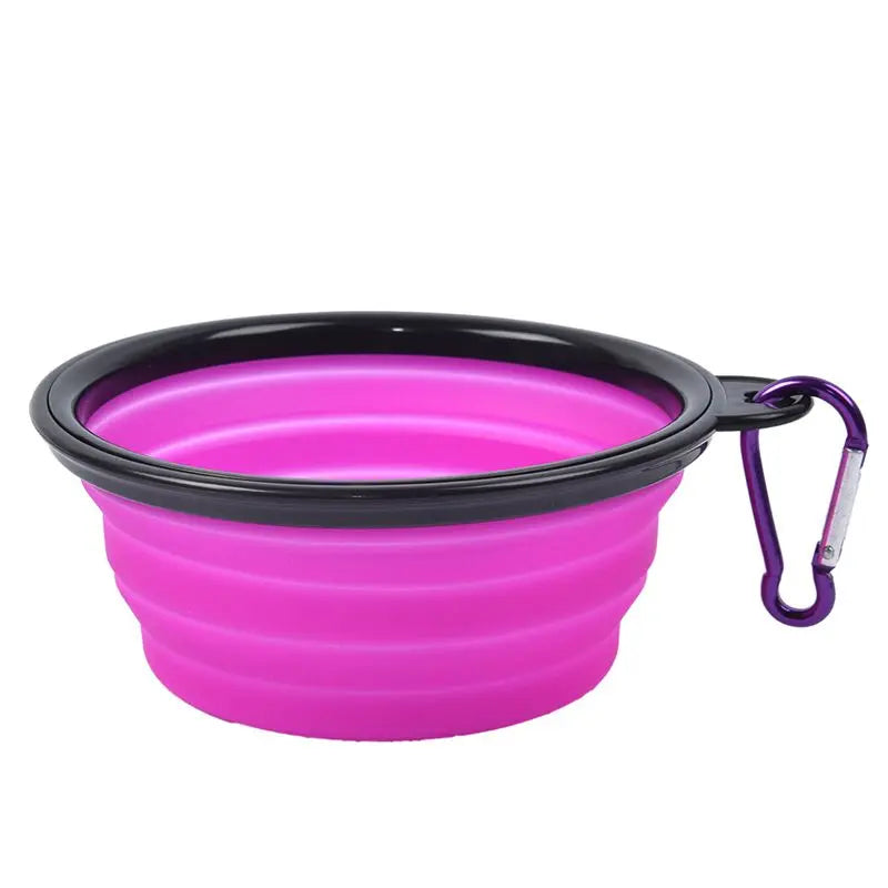 🐾🥣 Portable Folding Dog Bowl – The Perfect Companion for Every Adventure!