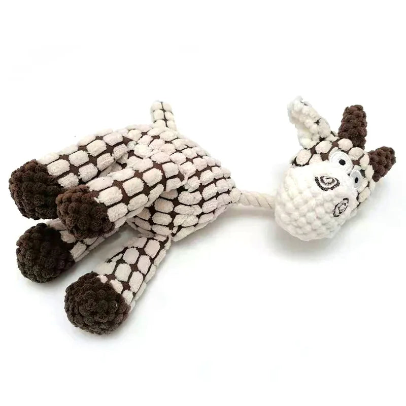 Fun Donkey-Shaped Dog Chew Toy – Soft, Squeaky & Durable for Puppies and Dogs 🐶
