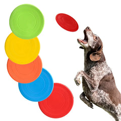 🐕💨 Outdoor Flying Disc Dog Toy – Durable, Bite-Resistant & Water-Floating Fun!