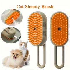 🐾💧 Pet Cleaning Spray Comb – Groom, Massage & Remove Hair with Ease!