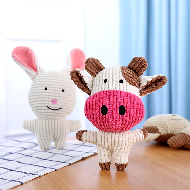 Fun Donkey-Shaped Dog Chew Toy – Soft, Squeaky & Durable for Puppies and Dogs 🐶