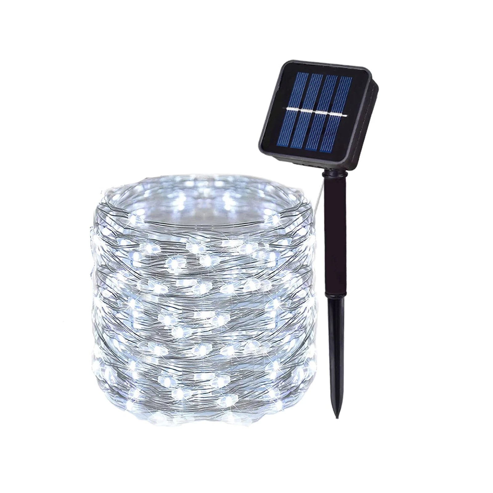Outdoor Solar String Lights – LED Fairy Garland with 8 Modes for Garden & Party Decor ✨🌿
