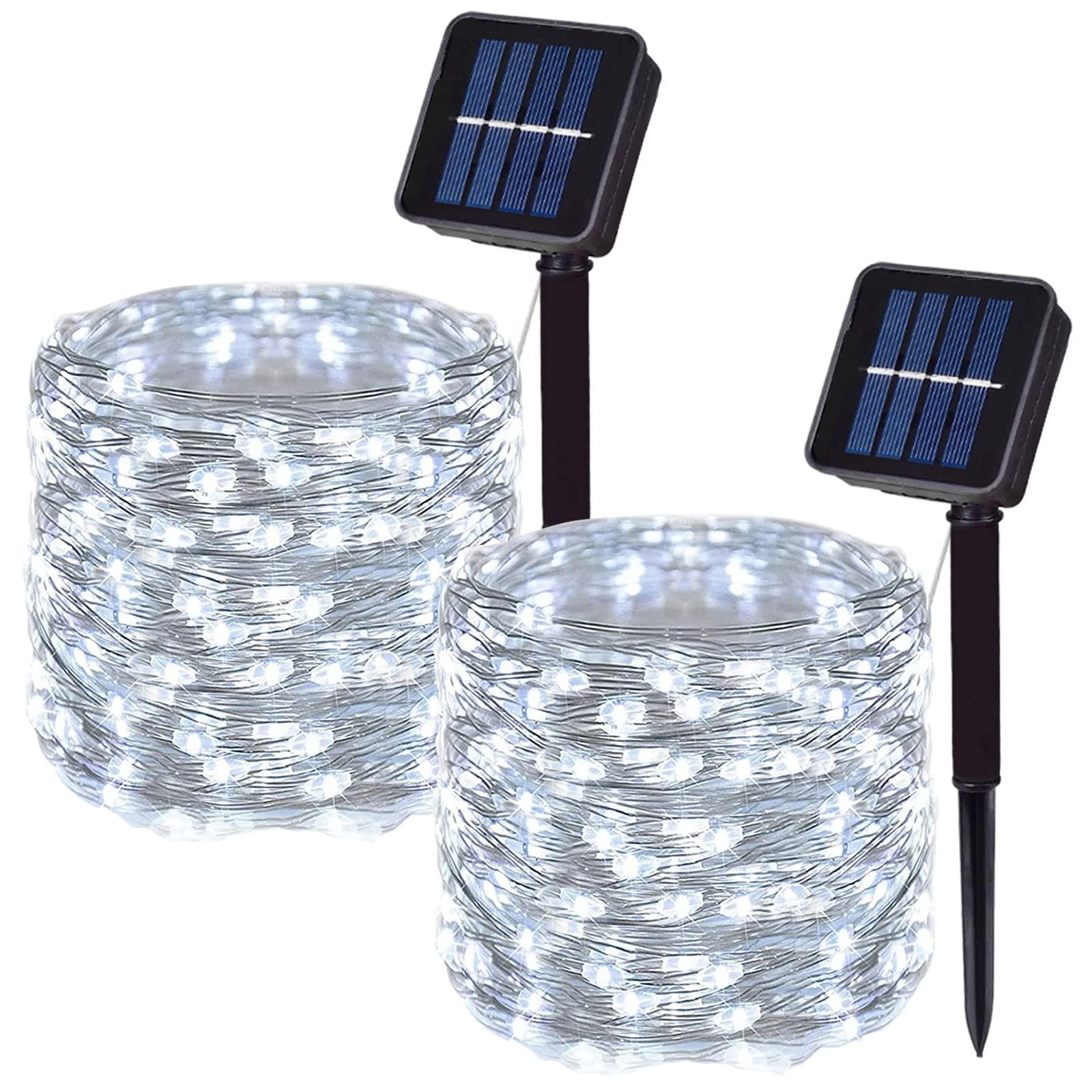 Outdoor Solar String Lights – LED Fairy Garland with 8 Modes for Garden & Party Decor ✨🌿