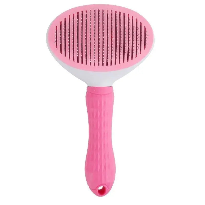 🐾 Self-Cleaning Pet Brush for Dogs & Cats – Easy Grooming, Less Shedding! 🐾