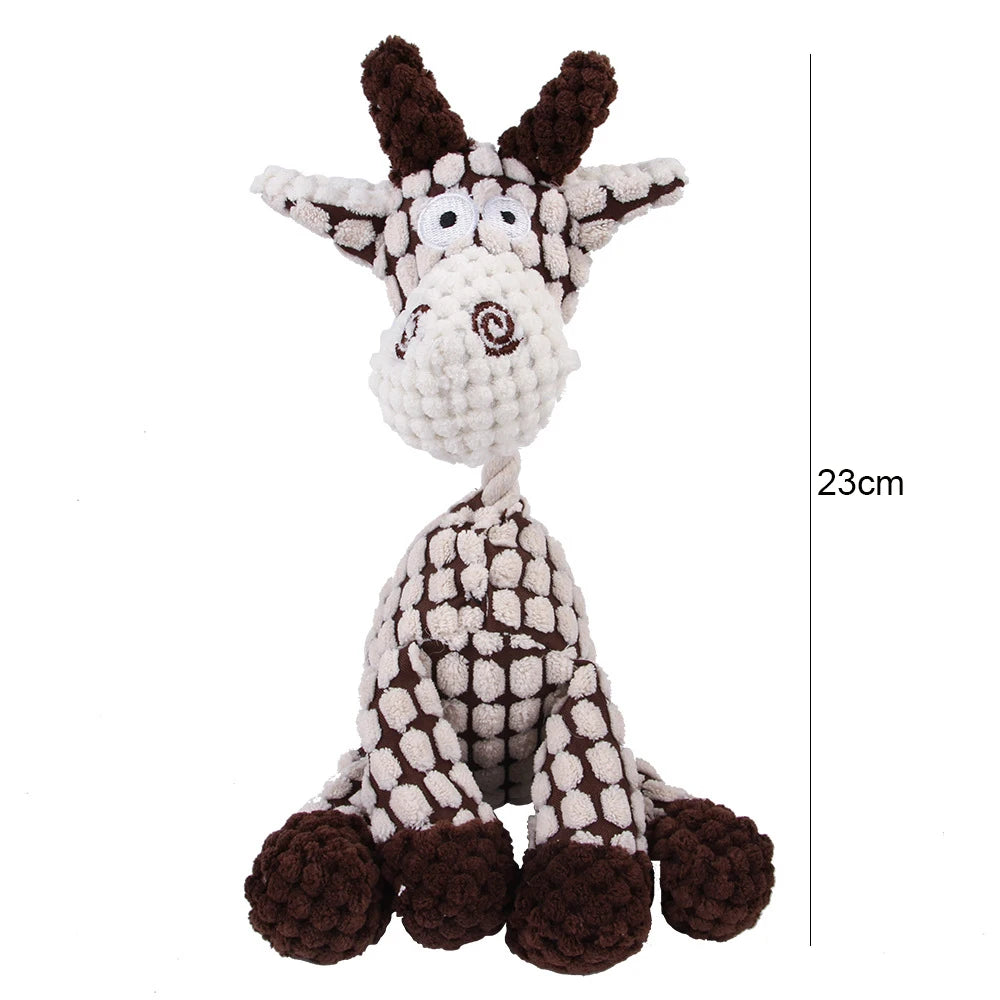 Fun Donkey-Shaped Dog Chew Toy – Soft, Squeaky & Durable for Puppies and Dogs 🐶