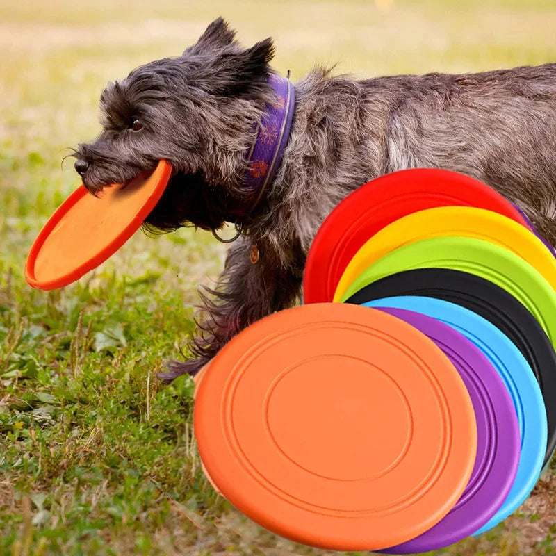 🐕💨 Outdoor Flying Disc Dog Toy – Durable, Bite-Resistant & Water-Floating Fun!