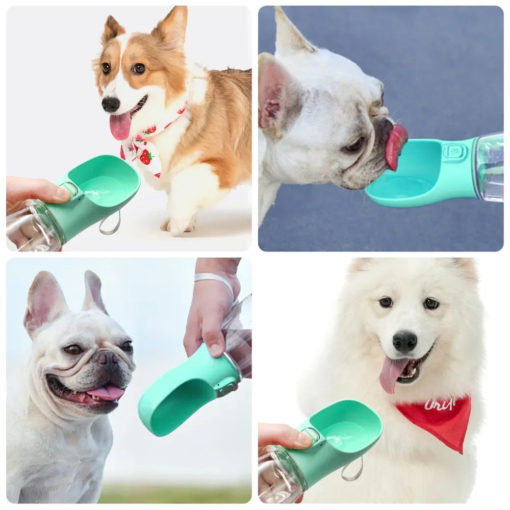 🐾💧 Portable Dog Water Bottle and Food Container