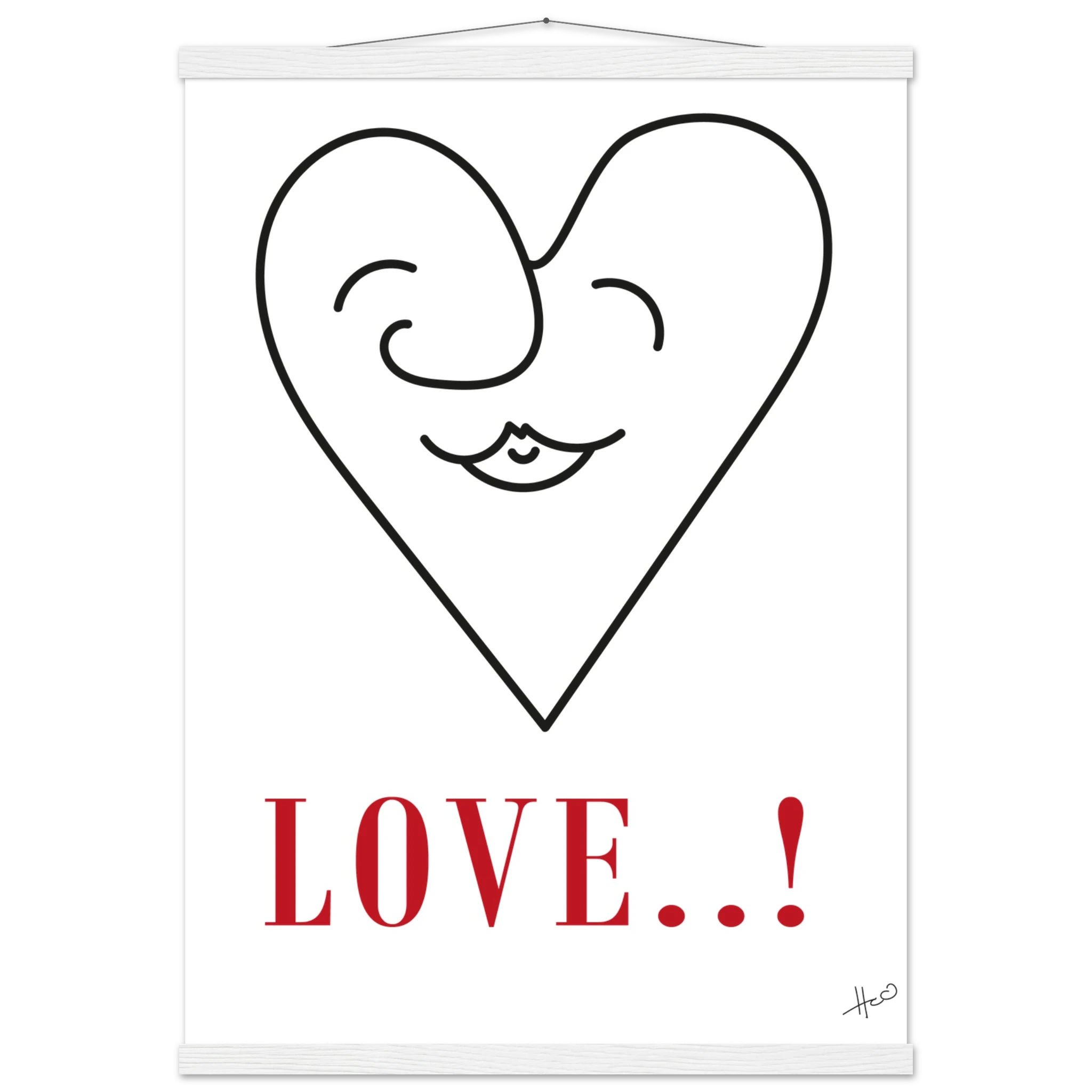 LOVE..! Original artwork poster by ConstantinObel